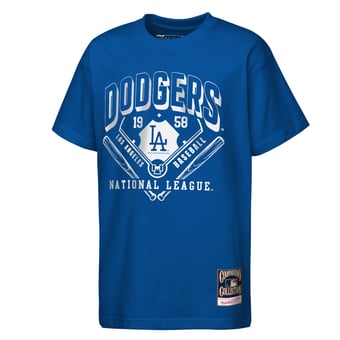 Unisex Mitchell & Ness Royal Los Angeles Dodgers The Ava T-Shirt