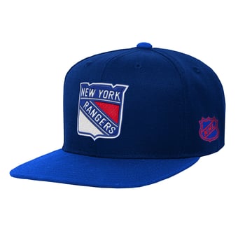 Youth Mitchell & Ness  Blue New York Rangers Legendary Snapback Hat