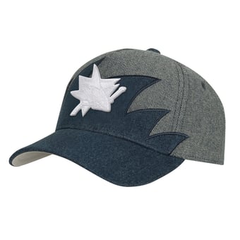 Youth Mitchell & Ness  Charcoal San Jose Sharks Denim Sharktooth Pro Pinch Snapback Hat