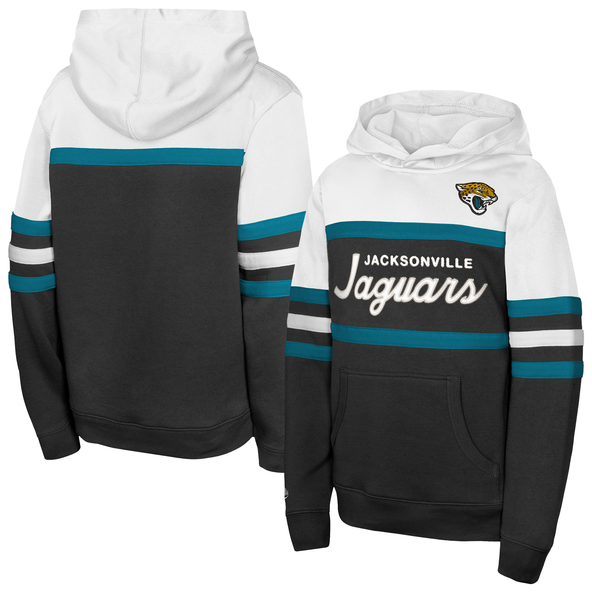 Youth Mitchell & Ness Black Jacksonville Jaguars Head Coach Hoodie
