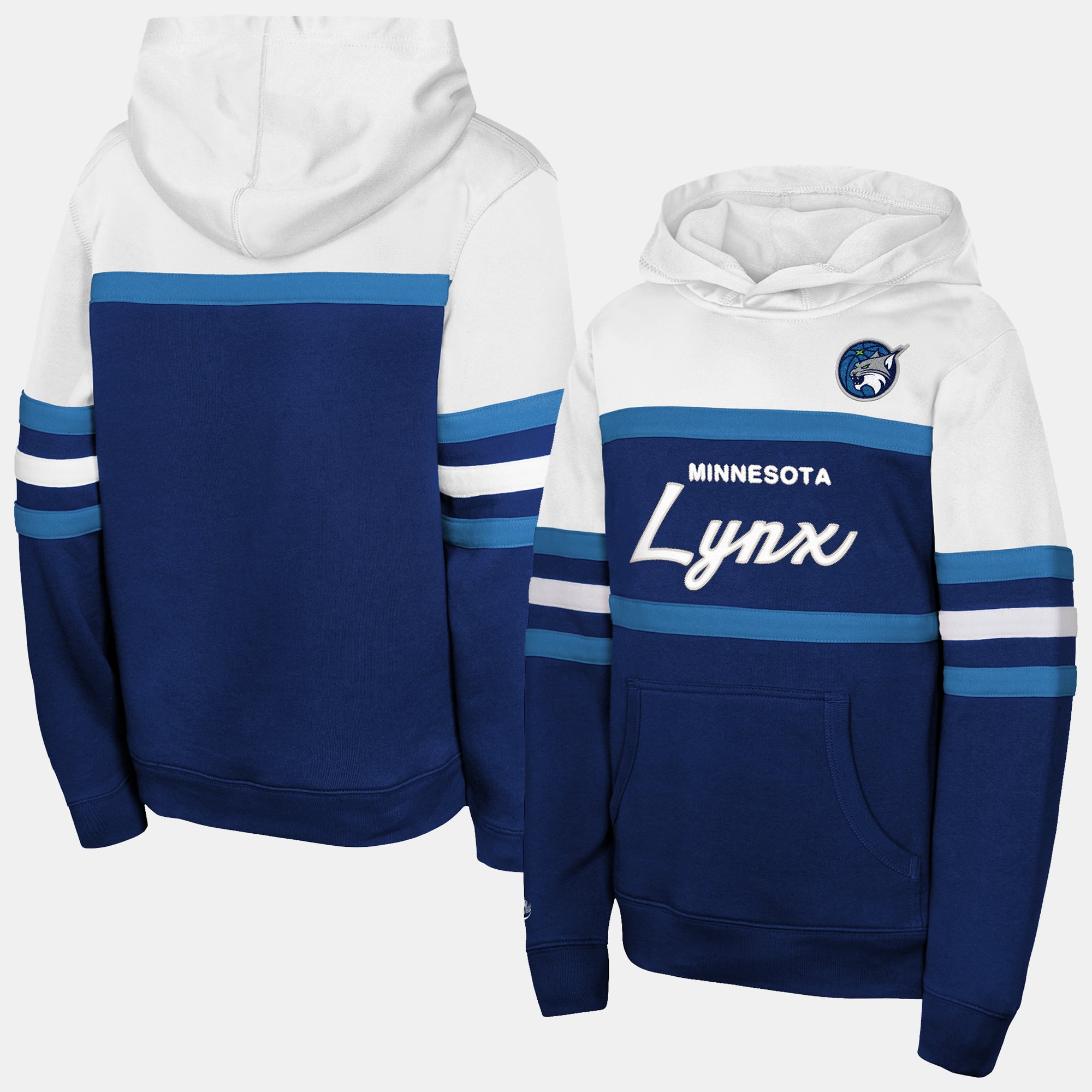 Youth Mitchell & Ness  Navy Minnesota Lynx Head Coach Hoodie