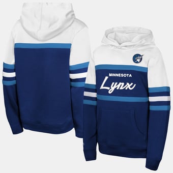 Youth Mitchell & Ness  Navy Minnesota Lynx Head Coach Hoodie