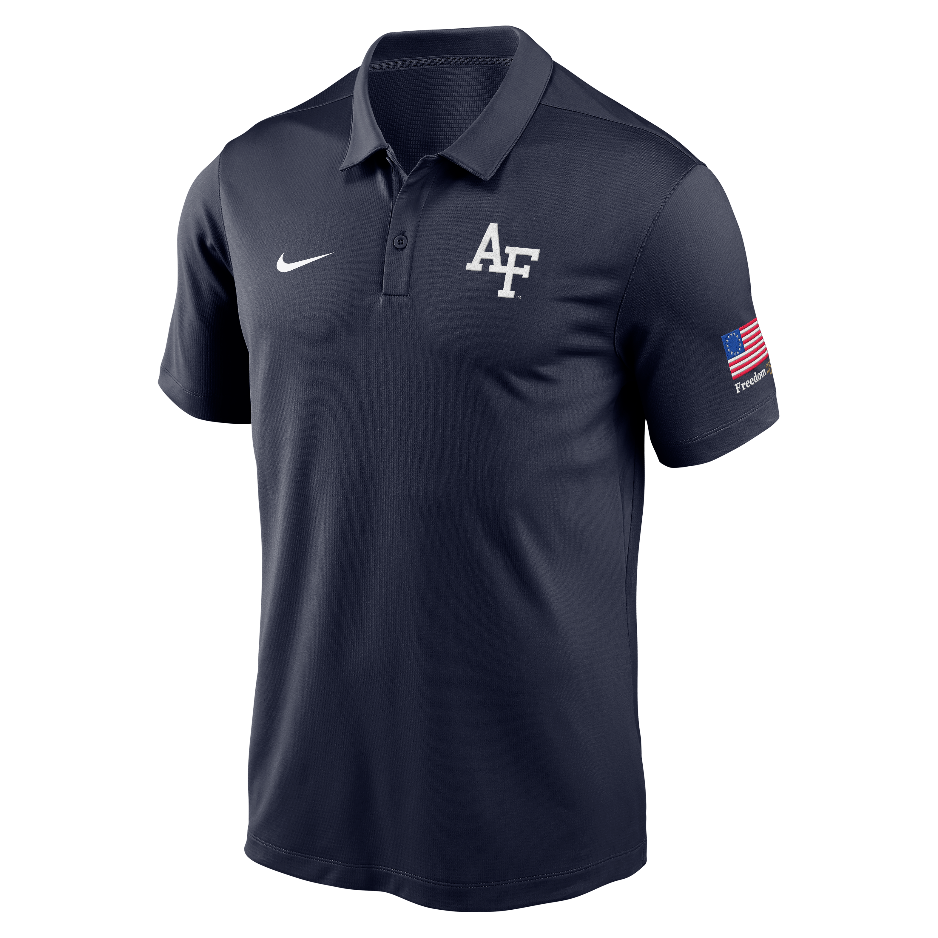 Men's Nike Navy Air Force Falcons Freedom 250 Dri-FIT Victory Polo