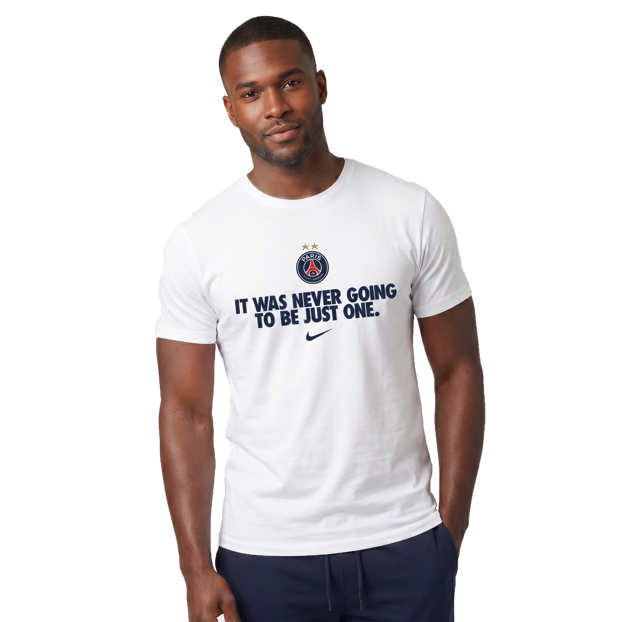 PSG Nike Winners T-Shirt - White
