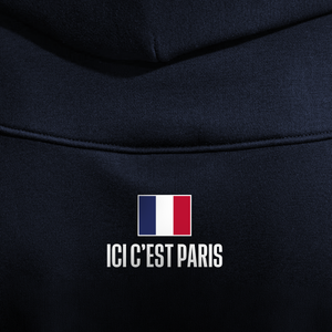 Sweat à capuche PSG Champions d'Europe - Bleu, vue 3