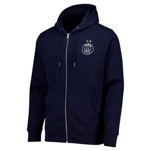 Sweat à capuche zippé PSG Étoile Eiffel 2 - Bleu, vue 4