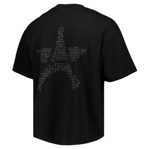 T-Shirt PSG Étoile Eiffel Lifestyle Graphique Oversize - Noir, vue 5