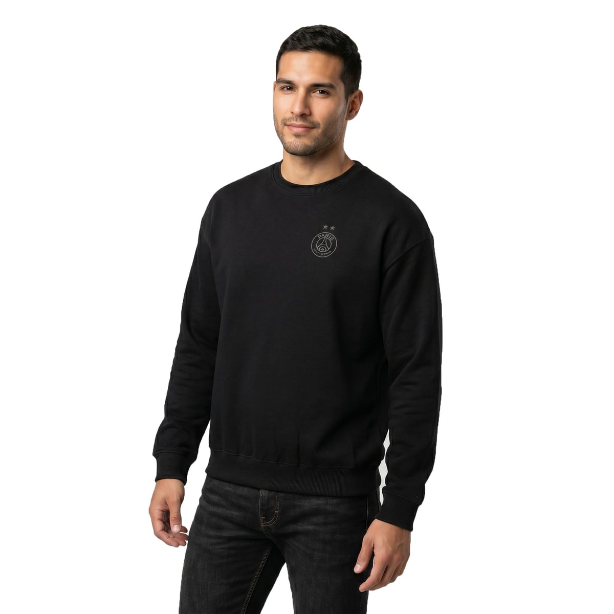 Sweat PSG Étoile Eiffel Lifestyle Oversize - Noir