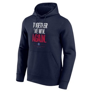 Sweat à capuche PSG Champions d'Europe Roster - Bleu, vue 4