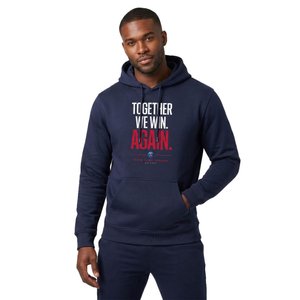 Sweat à capuche PSG Champions d'Europe Roster - Bleu, vue 1