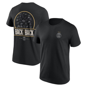 T-Shirt PSG Champions d'Europe Signature Roster - Noir - Enfant, vue 2