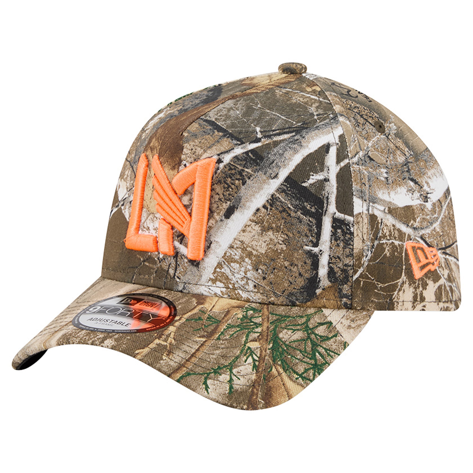 Men's New Era Camo LAFC x Realtree 9FORTY A-Frame Adjustable Hat