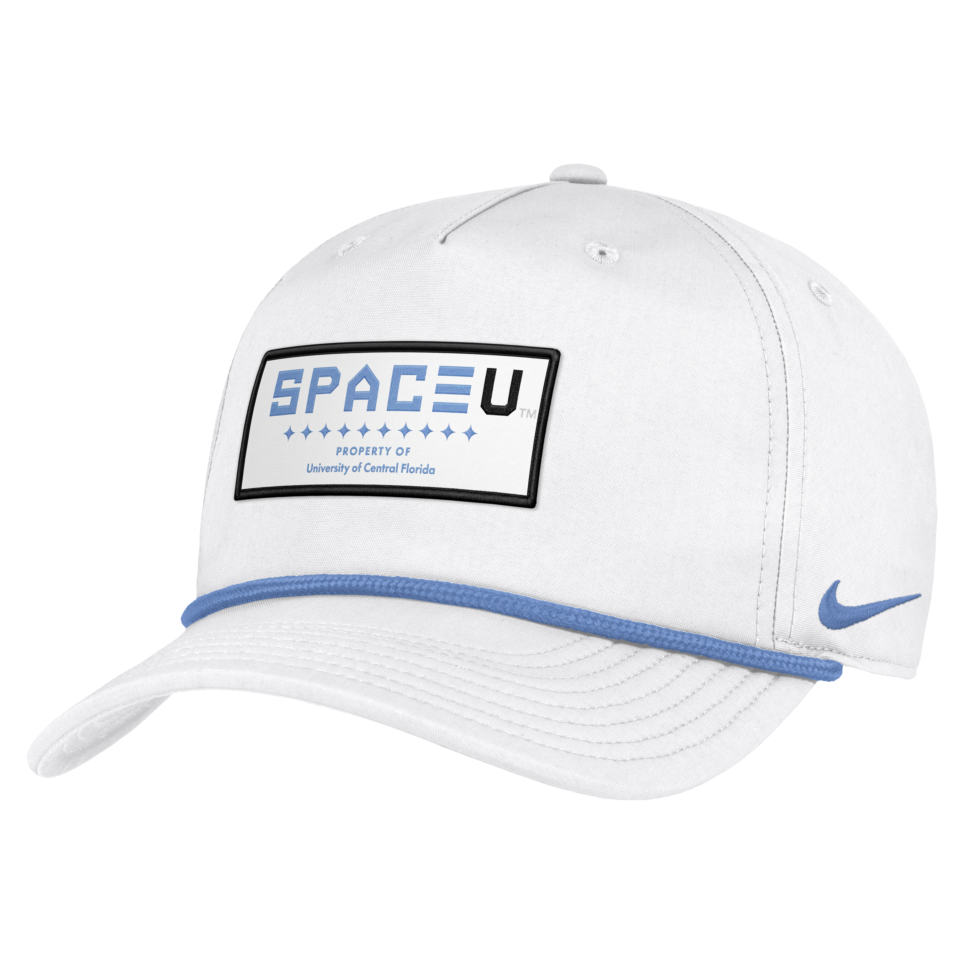 Unisex Nike White UCF Knights 2026 Space Game Rope Rise Adjustable Hat