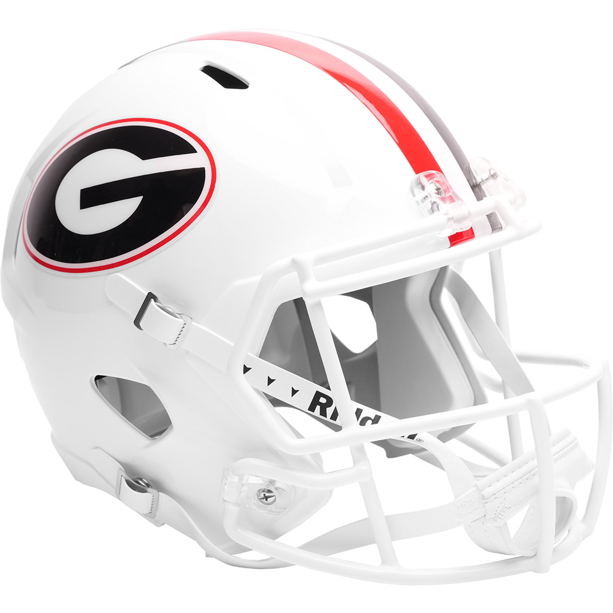 Georgia Bulldogs Riddell White Speed Replica Helmet