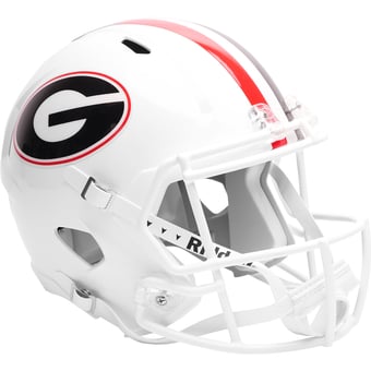 Georgia Bulldogs Riddell White Speed Replica Helmet