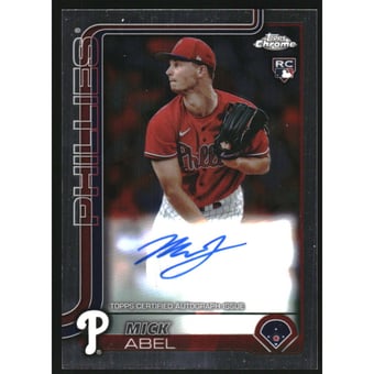 2025 Topps Chrome Rookie Autographs #RAMA Mick Abel