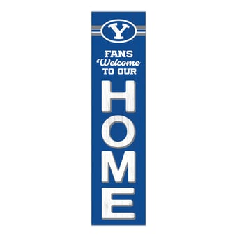 BYU Cougars 48" Welcome to Our Home Leaner