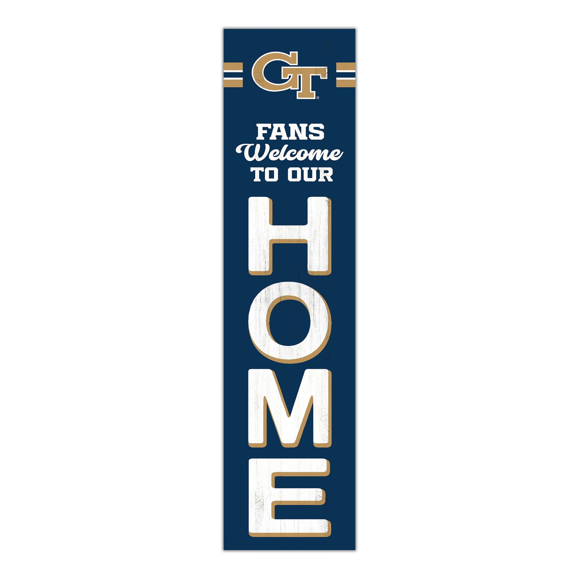 Georgia Tech Yellow Jackets 48" Welcome to Our Home Leaner