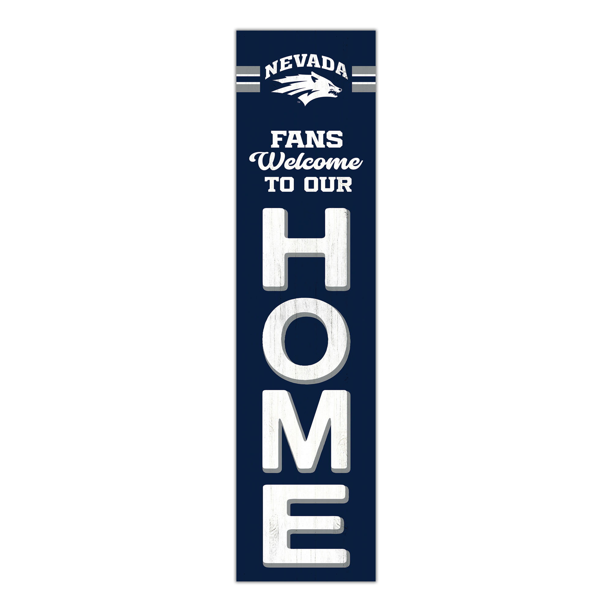 Nevada Wolf Pack 48" Welcome to Our Home Leaner