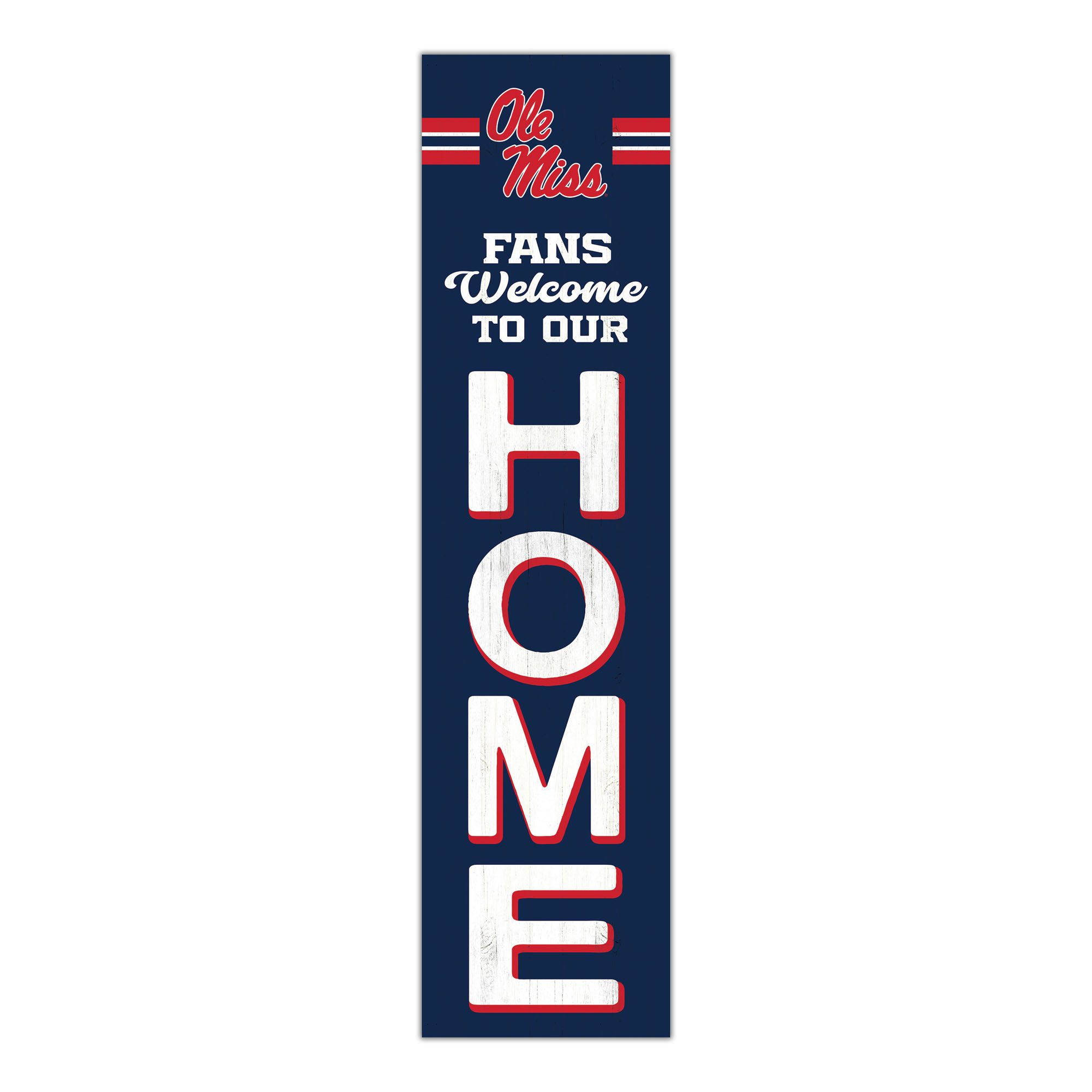 Ole Miss Rebels 48" Welcome to Our Home Leaner