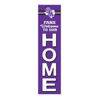 Stephen F Austin Lumberjacks 48" Welcome to Our Home Leaner