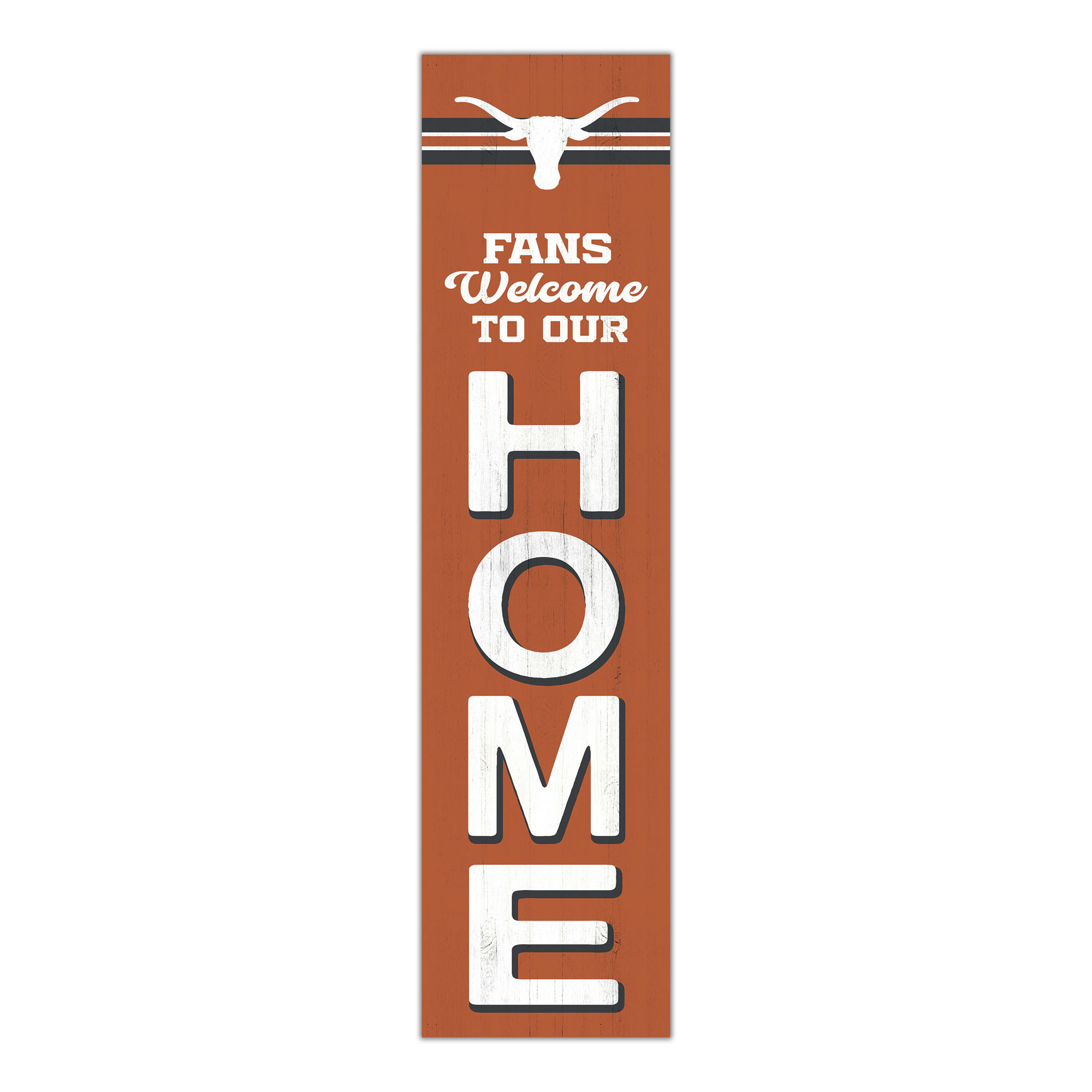 Texas Longhorns 48" Welcome to Our Home Leaner