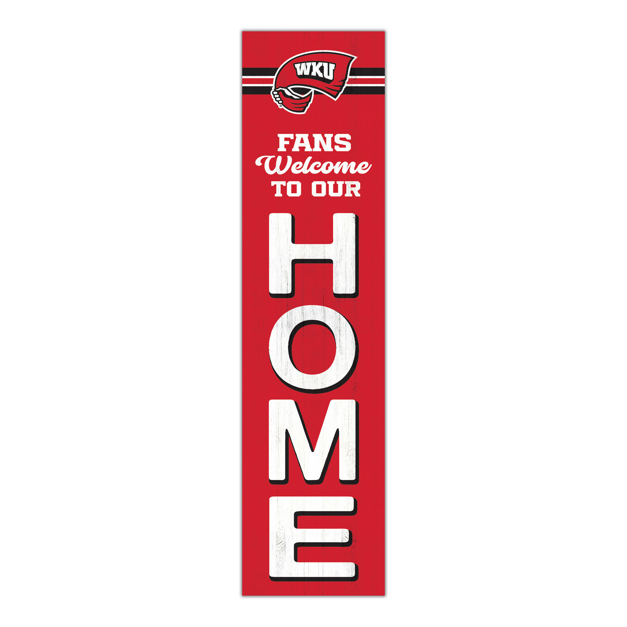Western Kentucky Hilltoppers 48" Welcome to Our Home Leaner
