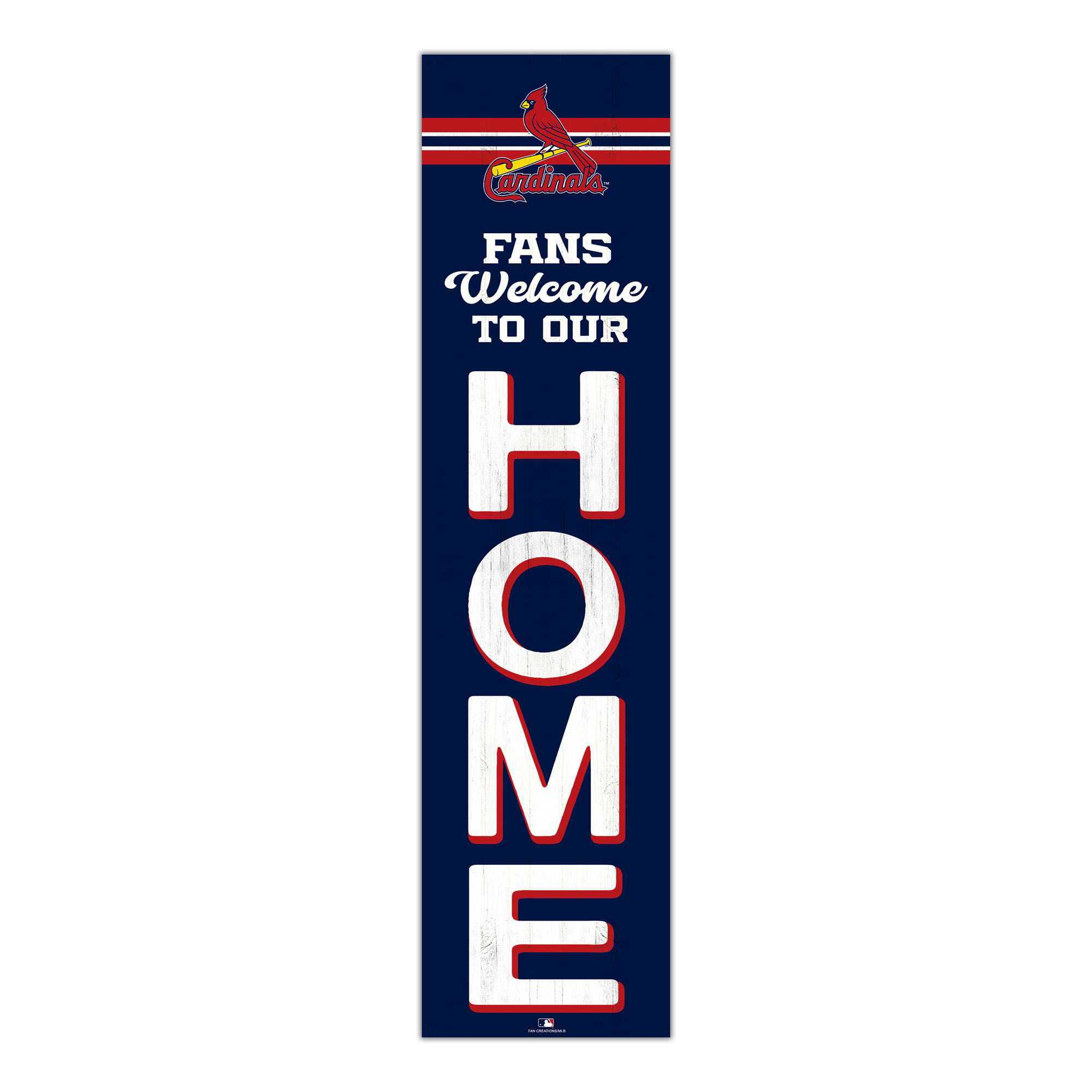 St. Louis Cardinals 48" Welcome to Our Home Leaner