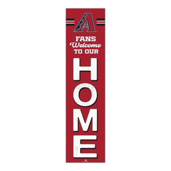 "Arizona Diamondbacks 48"" Welcome to Our Home Leaner"