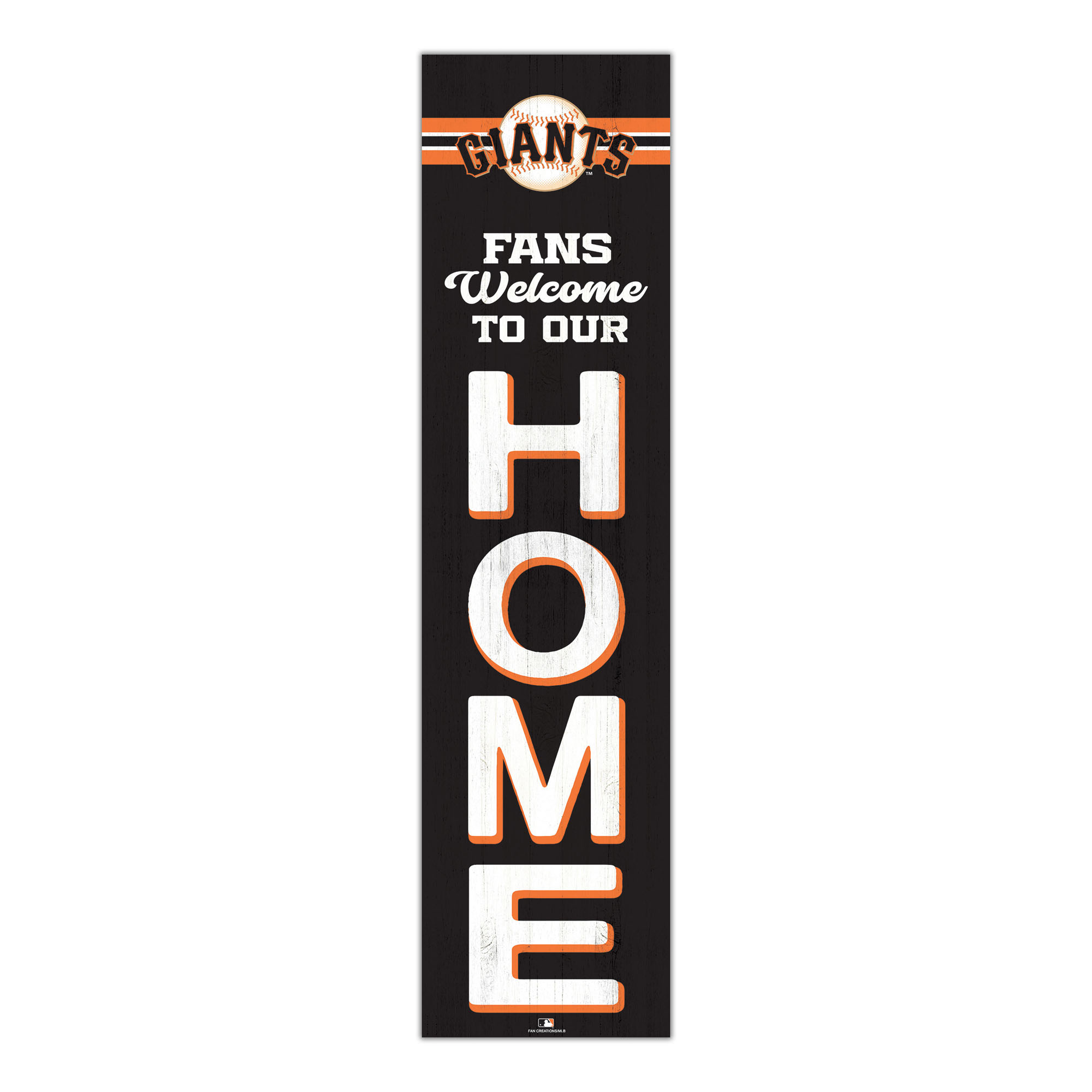 San Francisco Giants 48" Welcome to Our Home Leaner