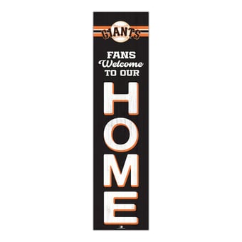 "San Francisco Giants 48"" Welcome to Our Home Leaner"