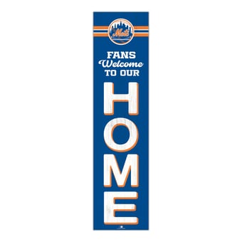 "New York Mets 48"" Welcome to Our Home Leaner"