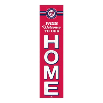 Washington Nationals 48" Welcome to Our Home Leaner