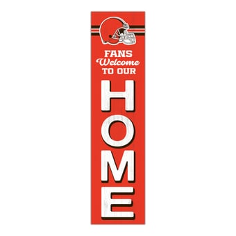 Cleveland Browns 48" Welcome to Our Home Leaner