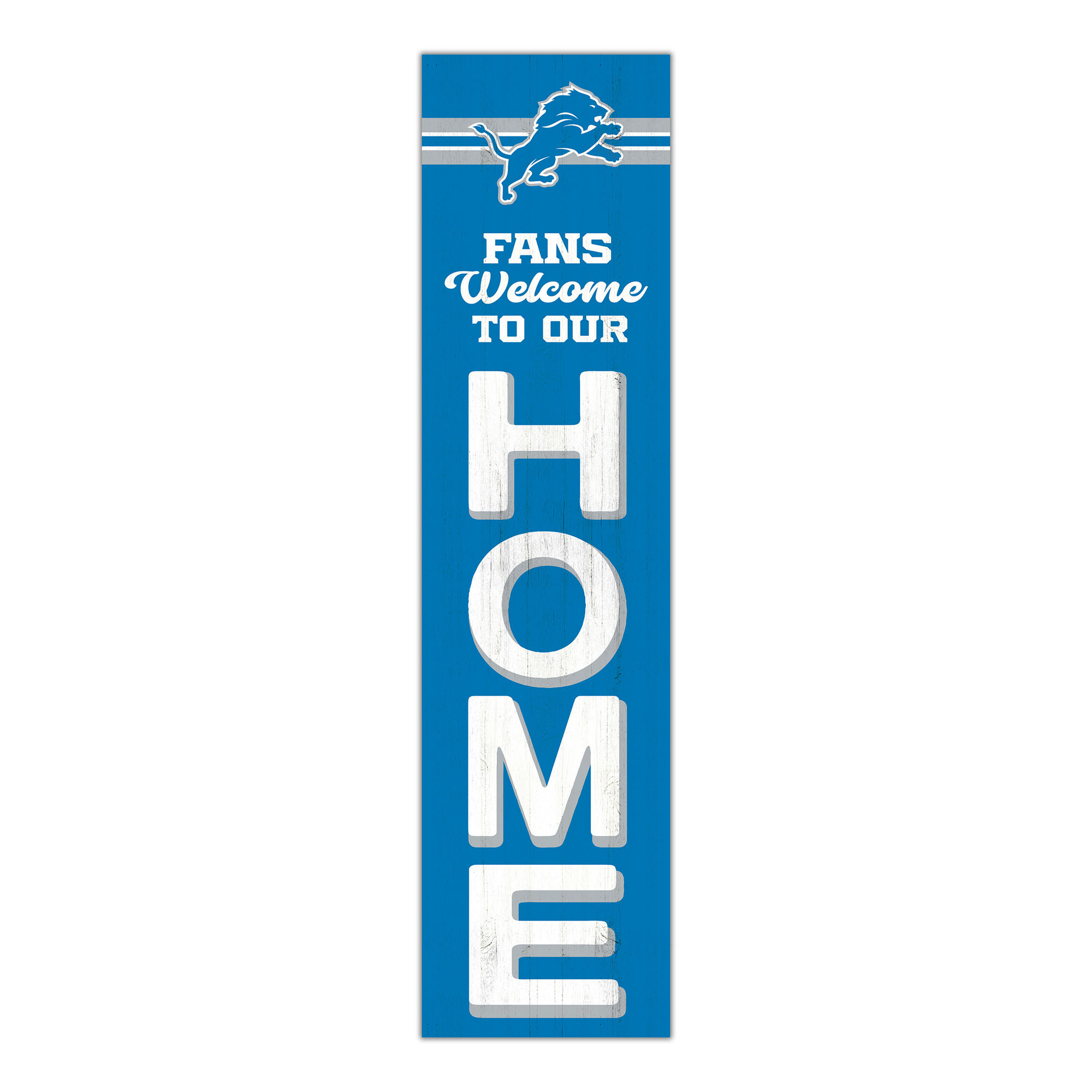 Detroit Lions 48" Welcome to Our Home Leaner