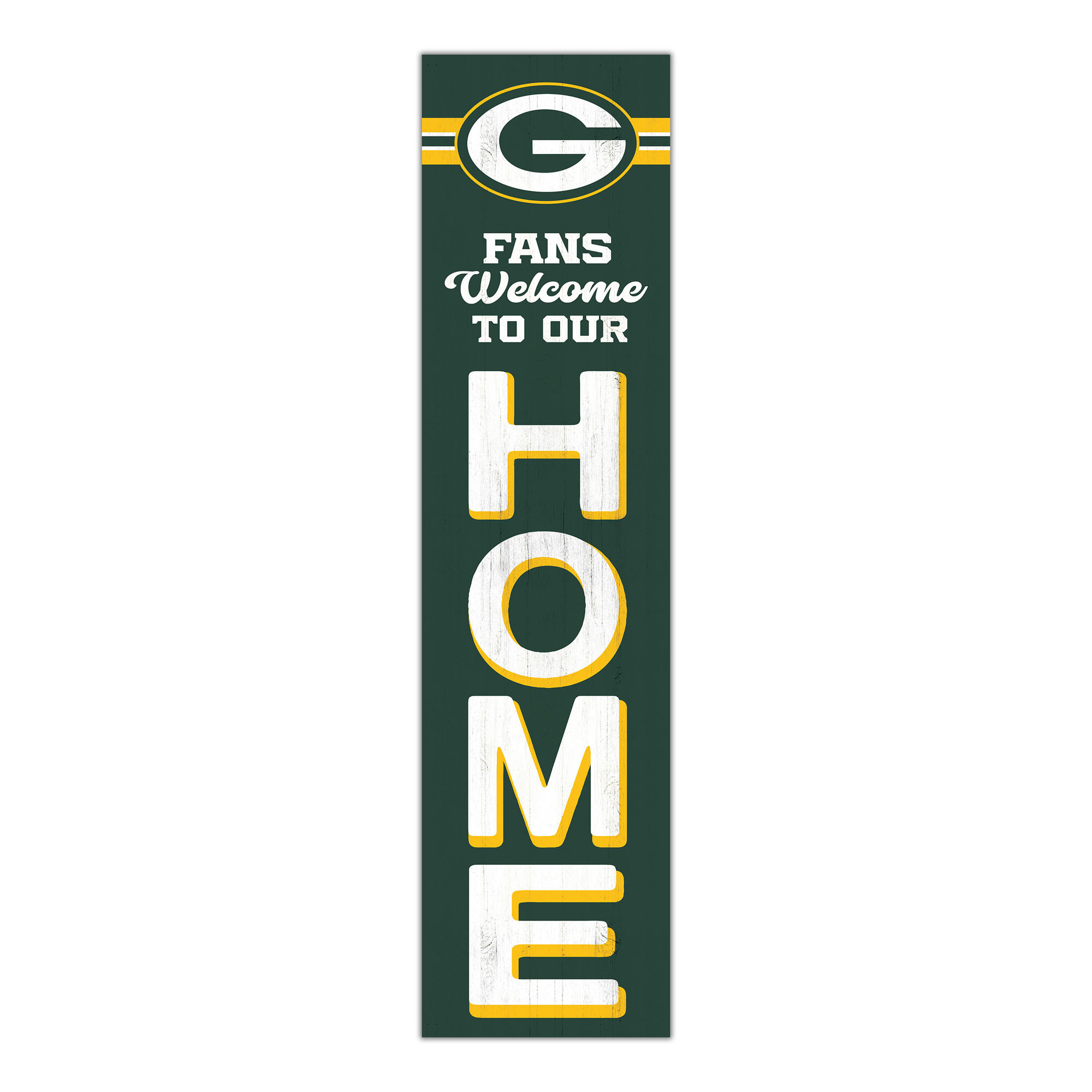 Green Bay Packers 48" Welcome to Our Home Leaner