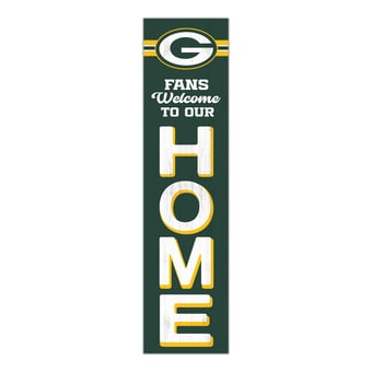 "Green Bay Packers 48"" Welcome to Our Home Leaner"