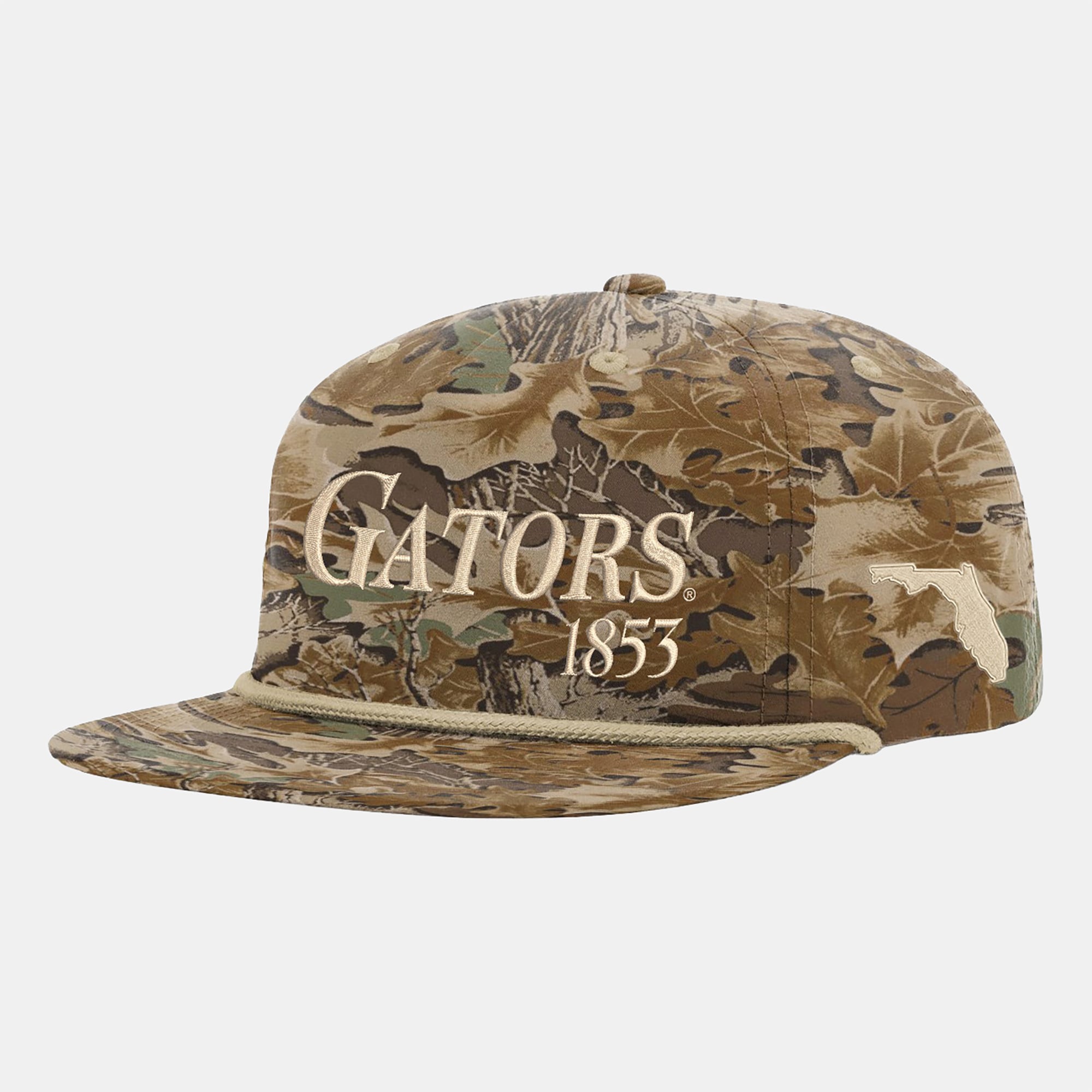 Unisex Uscape Apparel Camo Florida Gators Traditional Trail Golfer Adjustable Hat
