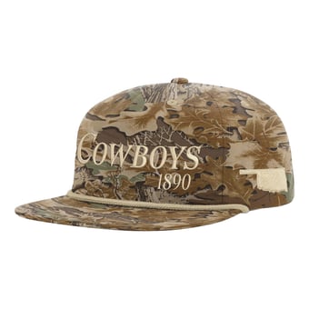Unisex Uscape Apparel Camo Oklahoma State Cowboys Traditional Trail Golfer Adjustable Hat