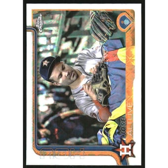 2025 Topps Chrome Logofractor Image Variations #77 Jose Altuve