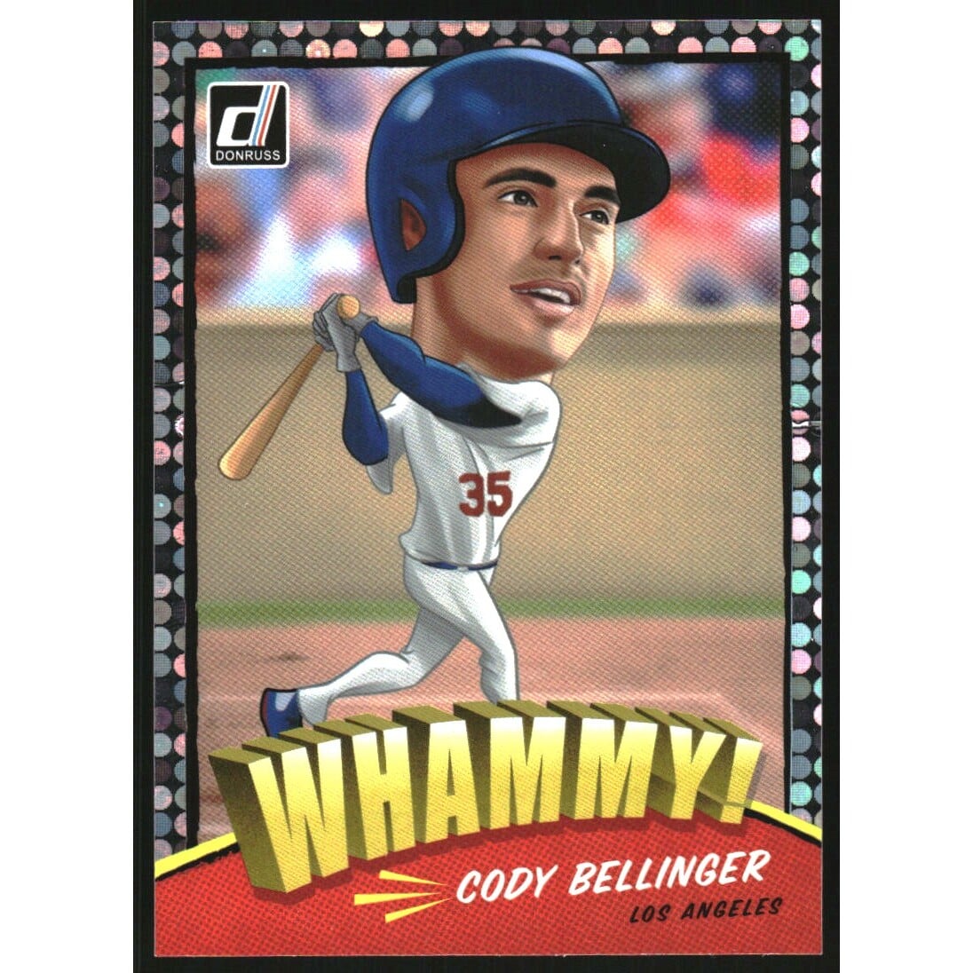 2018 Donruss Whammy #W5 Cody Bellinger. rookie card picture