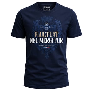 T-Shirt PSG Fluctuat Nec Mergitur - Bleu, vue 3