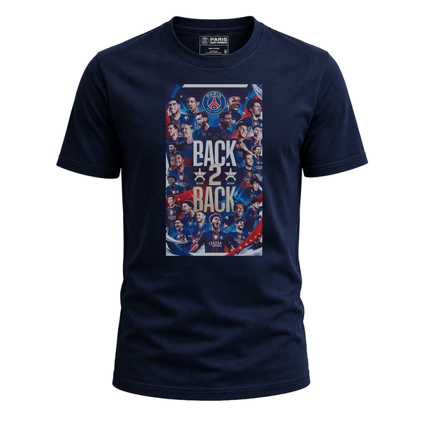 T-Shirt PSG Champions 2026 - Bleu - Enfant