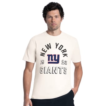 Men's MSX by Michael Strahan Cream New York Giants Ultimate Graphic T-Shirt