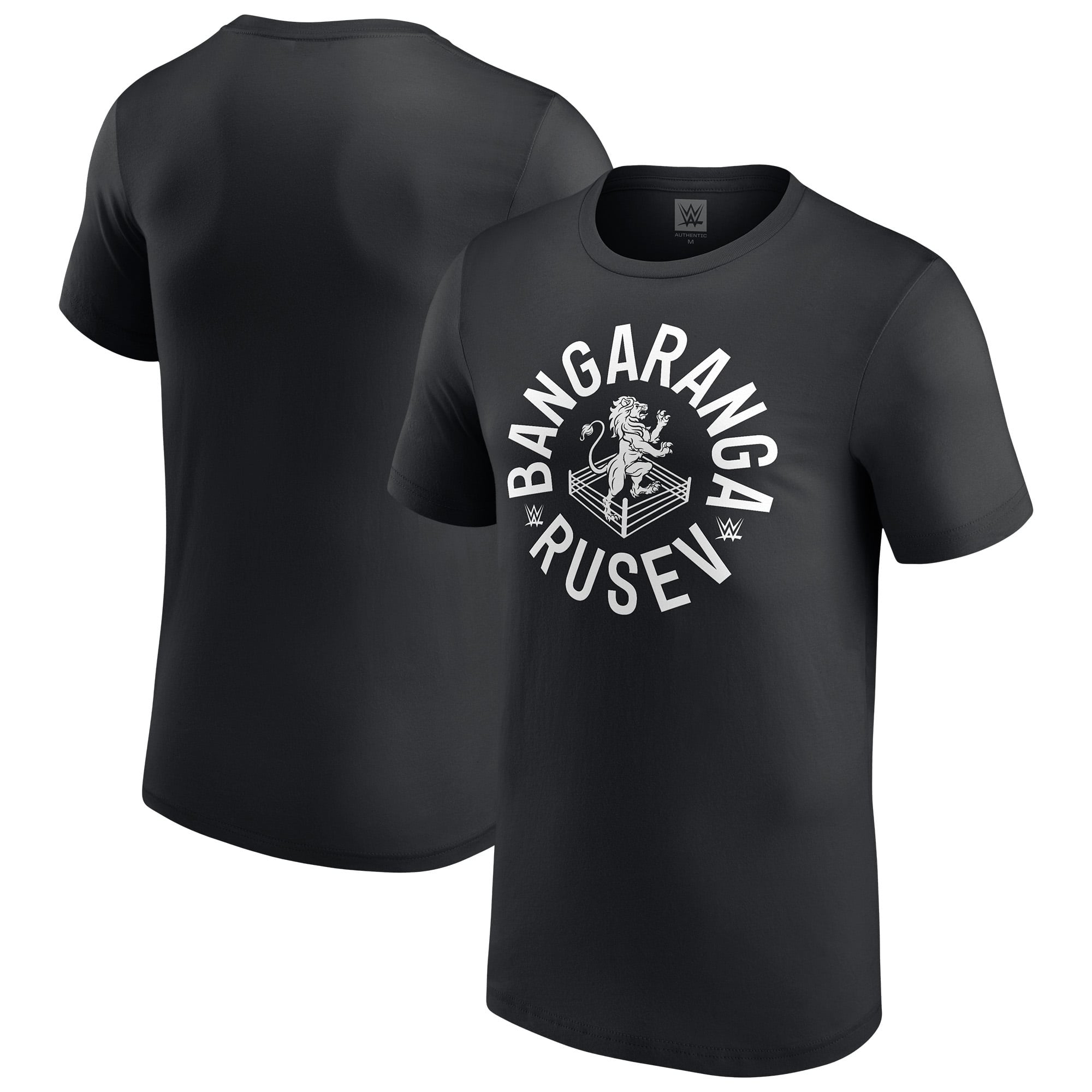 Men's Black Rusev Bangaranga T-Shirt