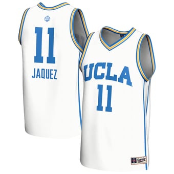 Youth GameDay Greats Gabby Jaquez White UCLA Bruins Lightweight Collegiate Women's Basketball Fashion Jersey