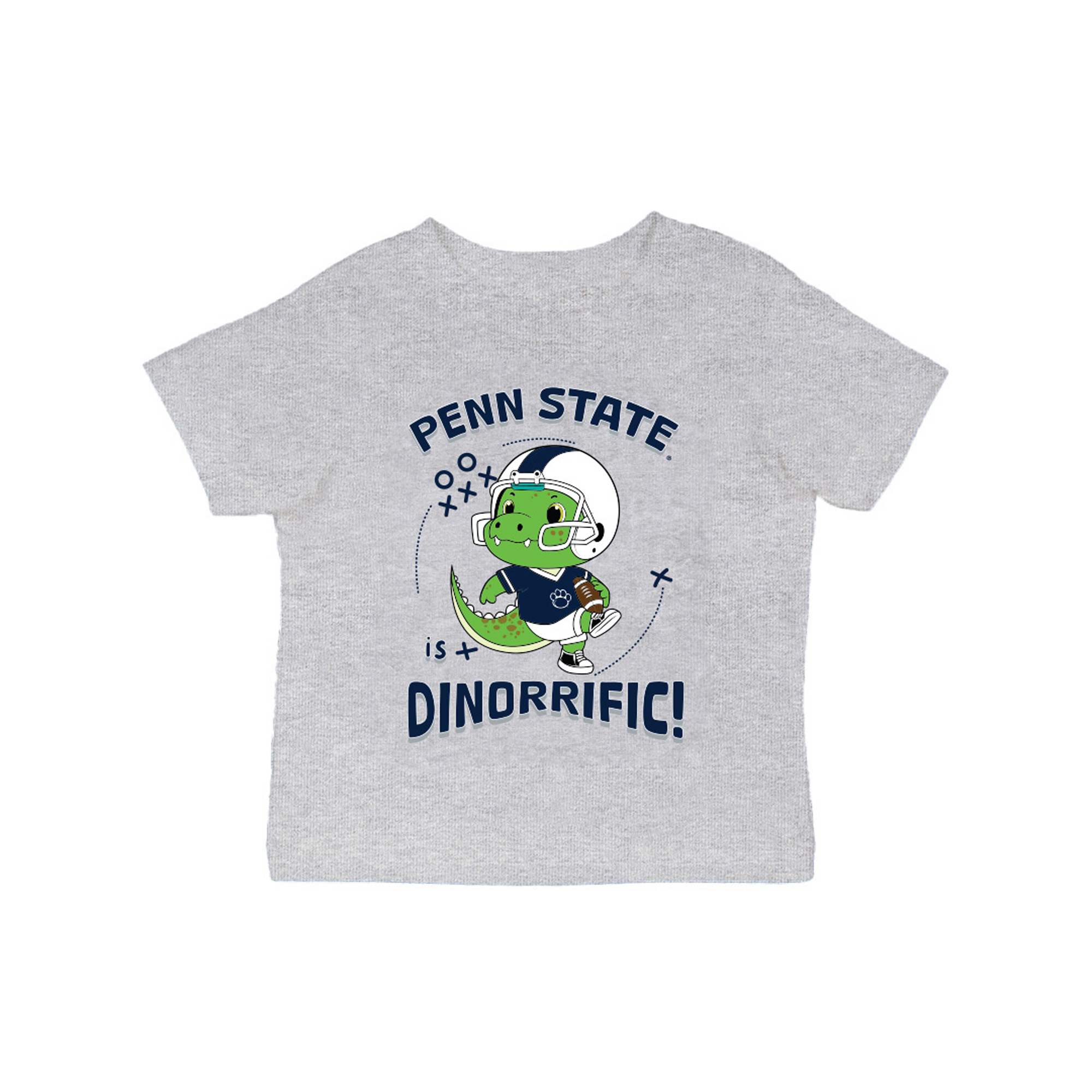 Infant Vive La Fete Gray Penn State Nittany Lions Dinorrific T-Shirt Infant Vive La Fete Gray Penn State Nittany Lions Dinorrific T-Shirt