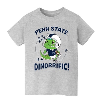 Youth Vive La Fete Gray Penn State Nittany Lions Dinorrific T-Shirt