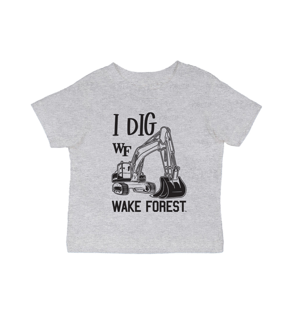 Infant Vive La Fete Gray Wake Forest Demon Deacons Excavator T-Shirt Infant Vive La Fete Gray Wake Forest Demon Deacons Excavator T-Shirt
