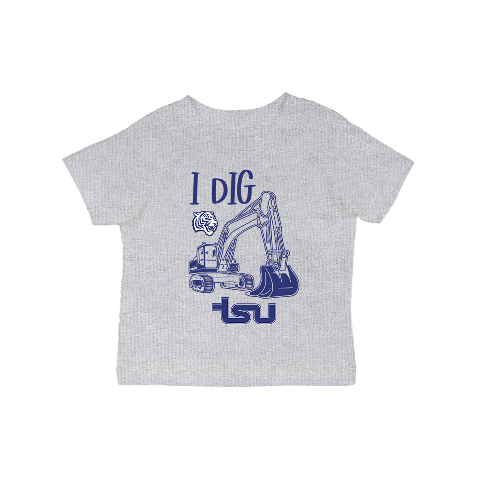 Infant Vive La Fete Gray Tennessee State Tigers Excavator T-Shirt